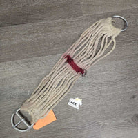 15 Wool String Cinch *fair, NO Center Conenctor, stains, hairy, dirty, splitting strands
