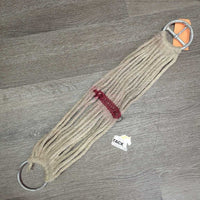 15 Wool String Cinch *fair, NO Center Conenctor, stains, hairy, dirty, splitting strands
