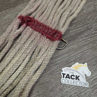 15 Wool String Cinch *fair, NO Center Conenctor, stains, hairy, dirty, splitting strands
