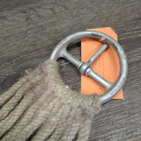 15 Wool String Cinch *fair, NO Center Conenctor, stains, hairy, dirty, splitting strands
