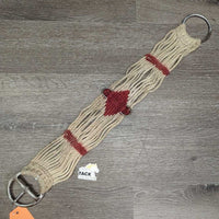15 Thin Narrow Cotton String Cinch *fair/gc, dirty, stained, older, rubs, hairy, frays

