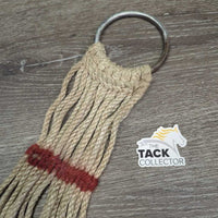 15 Thin Narrow Cotton String Cinch *fair/gc, dirty, stained, older, rubs, hairy, frays
