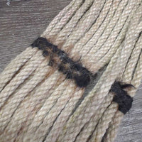 15 Thin Narrow Cotton String Cinch *fair, dirty, stained, hairy, splitting strands, rusty
