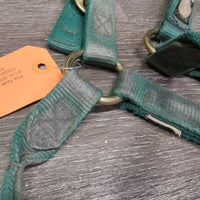 Thick Nylon Halter *gc, v.dirty, snags, gunky, frayed holes, rubs, scrapes, faded, stains
