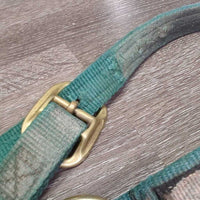 Thick Nylon Halter *gc, v.dirty, snags, gunky, frayed holes, rubs, scrapes, faded, stains
