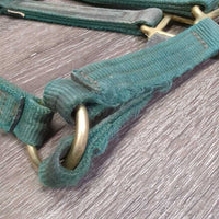 Thick Nylon Halter *gc, v.dirty, snags, gunky, frayed holes, rubs, scrapes, faded, stains
