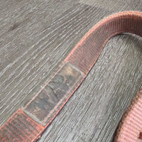 Thick Nylon Halter *gc/fair, hair, v.dirty, stained & faded, rubs, frays, snags
