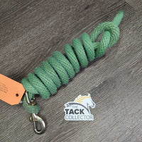 Nylon Lead Rope *gc/fair, clean?, mnr hair, faded, snags, frays, rust
