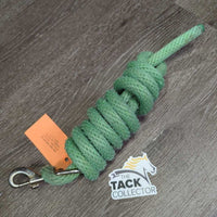 Nylon Lead Rope *gc/fair, clean?, mnr hair, faded, snags, frays, rust
