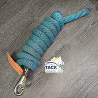 Nylon Lead Rope, bull snap *gc/fair, dirty, smell, stained, dingy, snags, frays
