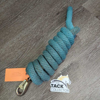 Nylon Lead Rope, bull snap *gc/fair, dirty, smell, stained, dingy, snags, frays
