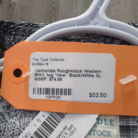 Western Shirt, snaps, tag *new
