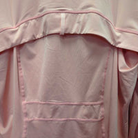 LS Western Shirt - Jacket, 1/3 Snap Up, Mesh Back *like new
