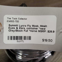 Lycra Fly Mask, Mesh Eyes & Ears, container *new
