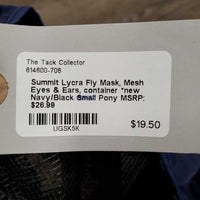Lycra Fly Mask, Mesh Eyes & Ears, container *new
