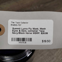 Lycra Fly Mask, Mesh Eyes & Ears, container *new
