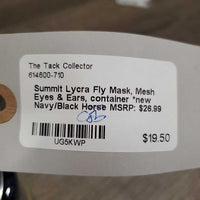 Lycra Fly Mask, Mesh Eyes & Ears, container *new

