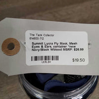 Lycra Fly Mask, Mesh Eyes & Ears, container *new
