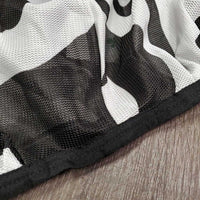 Soft Mesh Fly Mask, ears, bag, tag *new
