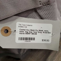 Hvy Mesh Fly Mask, ears, nose, tag, bag *new
