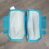2 Mesh Fly Boots - Turnout Socks, velcro, tags
