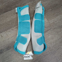 2 Mesh Fly Boots - Turnout Socks, velcro, tags
