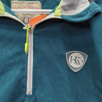 Fleece Sweater, 1/4 Zip Up *gc, mnr hairy, edge rubs & clumpy
