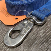 46" Nylon Dog Leash, loop handle *gc, stains, rubs, snags, frays
