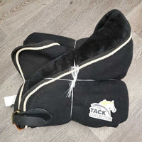 Hvy Wool Cooler, Rolled Fleece Collar, tail *vgc, clean, mnr hair, hay, dust, pills
