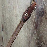 One Ear Headstall, Split Reins, Curb Bit *vgc, clean, mnr rust
