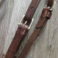 One Ear Headstall, Split Reins, Curb Bit *vgc, clean, mnr rust
