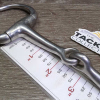 Med Eggbutt Snaffle Bit *gc, scuffs, clean, rubs, stains
