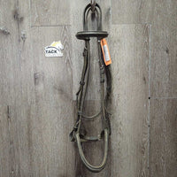 Rsd Bridle *fair, v.dry, dirty, v.stiff, v.bent, scrapes, rubs, faded
