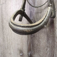 Rsd Bridle *fair, v.dry, dirty, v.stiff, v.bent, scrapes, rubs, faded
