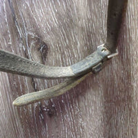 Rsd Bridle *fair, v.dry, dirty, v.stiff, v.bent, scrapes, rubs, faded
