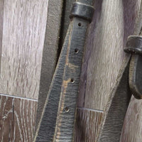 Rsd Bridle *fair, v.dry, dirty, v.stiff, v.bent, scrapes, rubs, faded
