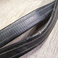 Thick - Sytiff Synthetic Stirrup Leathers *gc, rust, dents, xholes, older, bent
