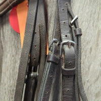 FS Rsd Padded Bridle *gc, clean, residue & stains, hairy seams, stains, xholes, tight keepers
