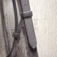 FS Rsd Padded Bridle *gc, clean, residue & stains, hairy seams, stains, xholes, tight keepers
