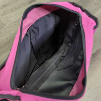Padded Clipper Storage Bag, Shoulder Strap "Jessica" *gc, mnr hair, dirt & stains
