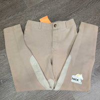 JUNIORS Cotton Breeches, Pull On *gc, stains, faded
