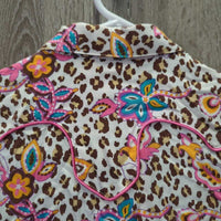JUNIORS LS Western Shirt, snaps *gc, dingy, No Collar
