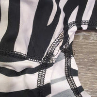 Full Face Slinky, Zipper, buckle *vgc, clean, mnr rubs, stains & pills, threads, STUCK zipper
