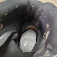 JUNIORS Pr Winter Paddock Boots, Laces *vgc, clean, mnr hairy, stains & rubs, older
