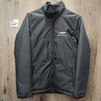 Winter Jacket, Fleece Lining, Zipper "Spruce Meadows" *vgc, clean, v.hairy

