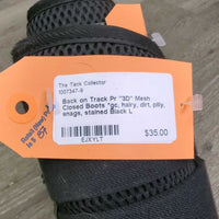 Pr "3D" Mesh Closed Boots *gc, hairy, dirt, pilly, snags, stained
