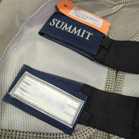 Stiff Fine Mesh & Lycra Fly Mask,ears *vgc, clean, marker, edge rubs, mnr rubs, snags & dirt?stains
