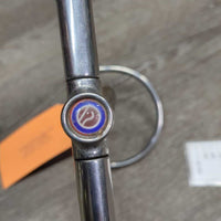 Sweet Iron Med Port Mullen Mouth Hunter D Ring Bit *vgc/gc, clean & dirty, residue, scratches
