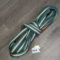 Padded Nylon Web Lunge Line, swivel *vgc, clean, mnr hair, stains
