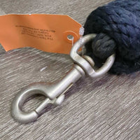 Nylon Lead Rope *gc, dirt, mnr hair, faded, frays, snags, rust
